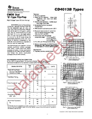 CD4013BNSRE4 datasheet  